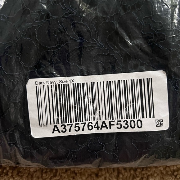 Isaac Mizrahi Midnight Blue Lace Pants - Picture 2 of 5